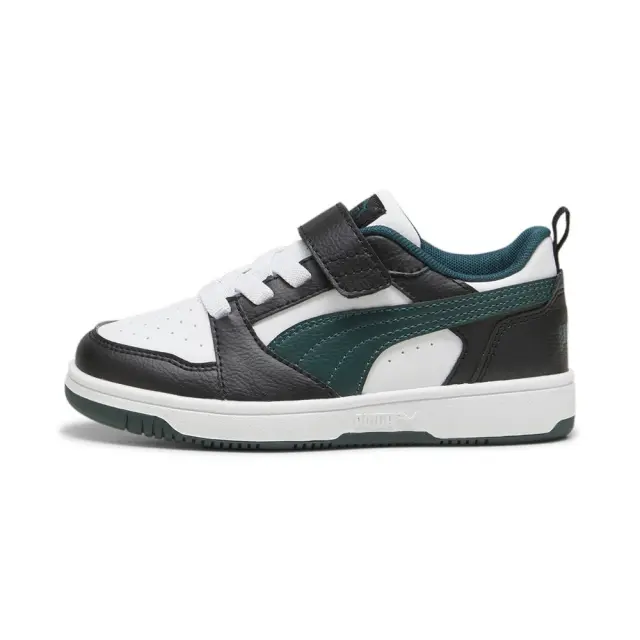 Puma Rebound v6 Low (PS) (397419-15) - Λευκό-Μαύρο 2