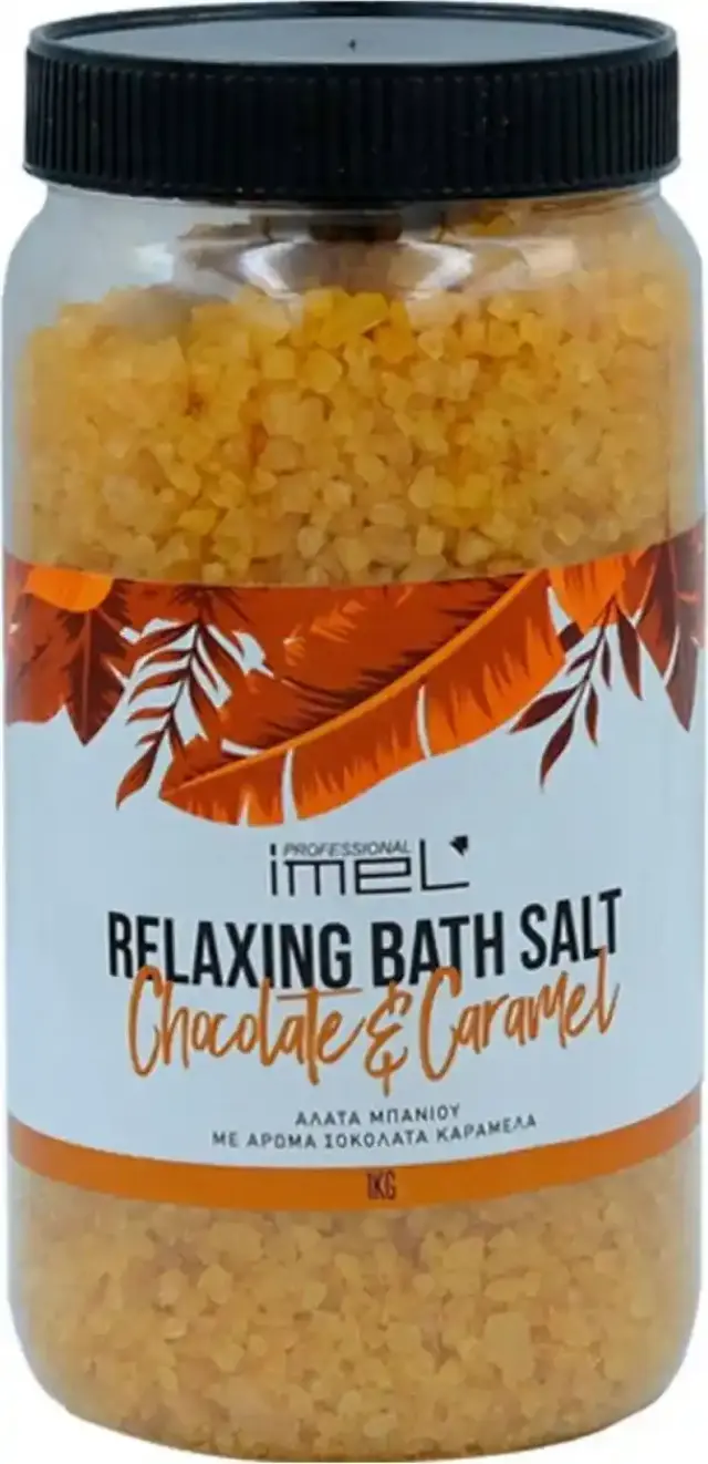 IMEL Pure Relief Relaxing Bath Salts Choco Caramel Άλατα Μπάνιου 1kg