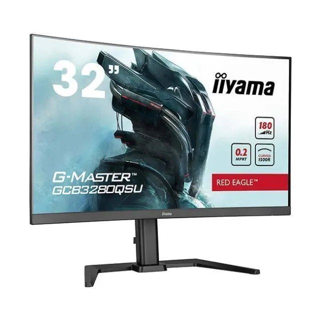 iiyama G-MASTER GCB3280QSU-B2 computer monitor 80 cm (31.5") 2560 x 1440 pixels Dual QHD LED Black 3