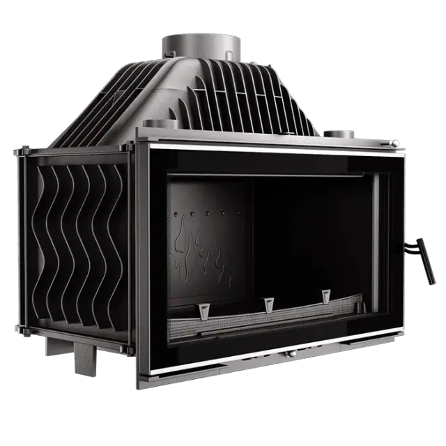 Ενεργειακό Τζάκι Ξύλου 16.3kW από Μαντέμι W16 ECO - KAWMET 3