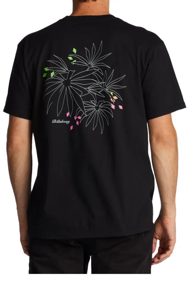 BILLABONG TROPPO PKT ΑΝΔΡΙΚΗ ΜΠΛΟΥΖΑ-ABYZT01716-BLK BLACK BLACK 2