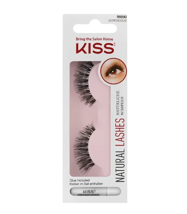 Kiss Ψεύτικες Βλεφαρίδες Artificial Eyelash Mink Effect Dazzling
