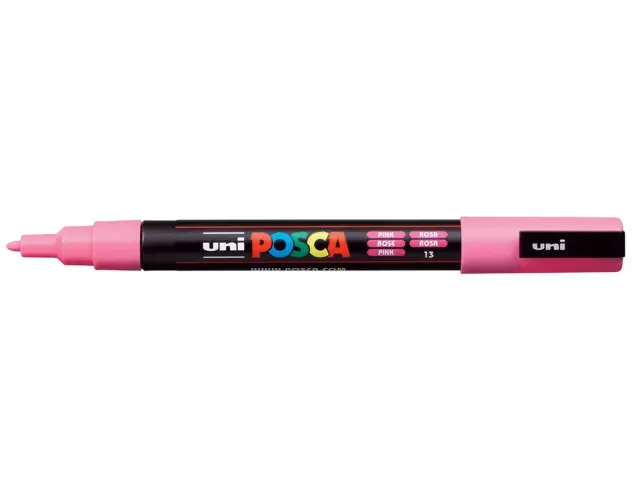 Μαρκαδόροι Σχεδίου Uni Posca PC-3M με πάχος μύτης 0.9-1.3mm - 4 τεμάχιαPC-3M/4P 2