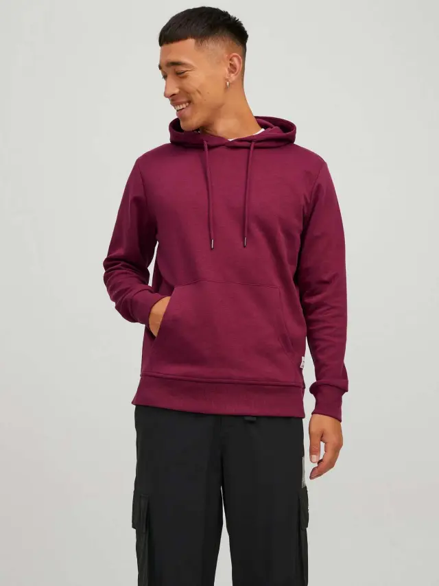 JJEBASIC SWEAT HOOD NOOS Rhododendron 2