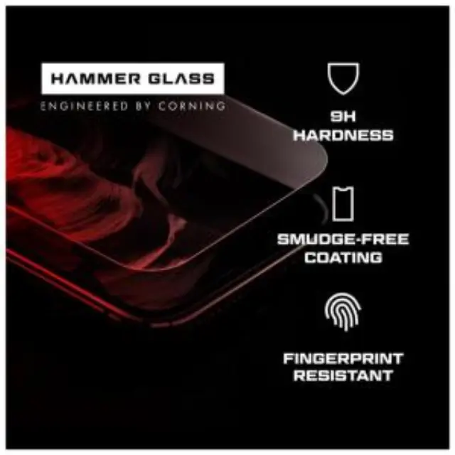 Tempered Glass Hammer Glass Samsung Galaxy S25 Ultra Corning (1 τεμ.) N70175 3