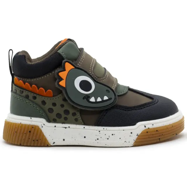 Μποτάκι Safety Jogger Καφέ Δεινοσαυράκι Sj68370 - 27