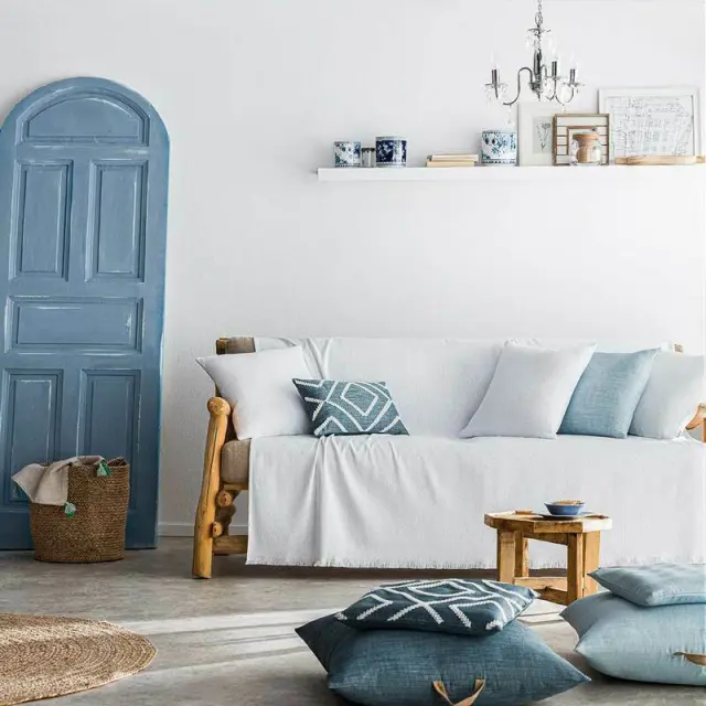 Ριχτάρι Διθέσιου 180X250 GOFIS HOME DOTLY Λευκό 393/16