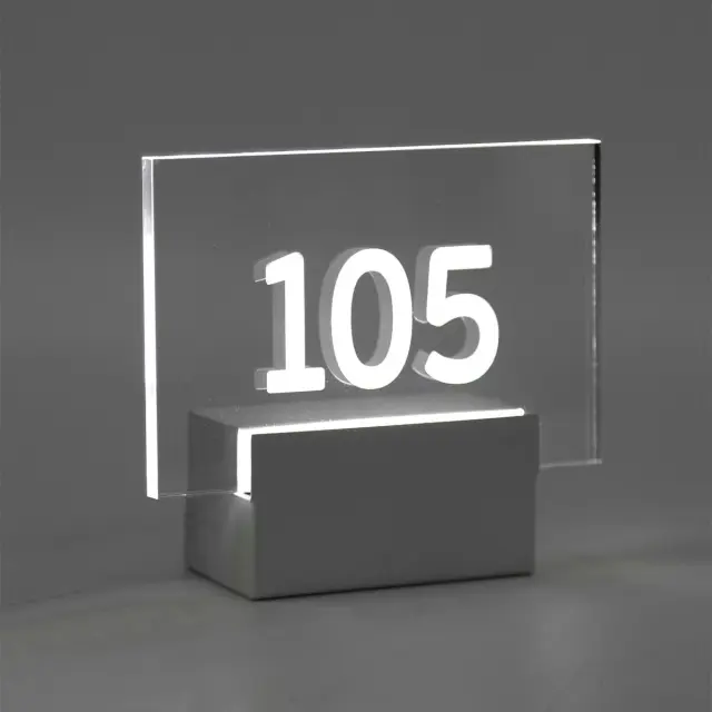 Sino 04245/MC Φωτιστικό HOTEL led νίκελ mat+plexiglass 3000k Nickel
