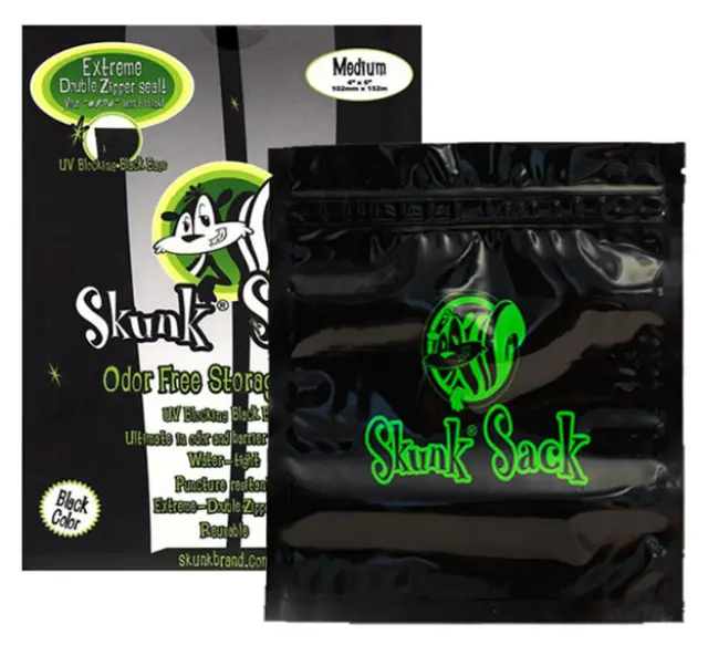 Σακουλάκι Ασφαλείας Skunk Sack Black - Medium (102x152mm)