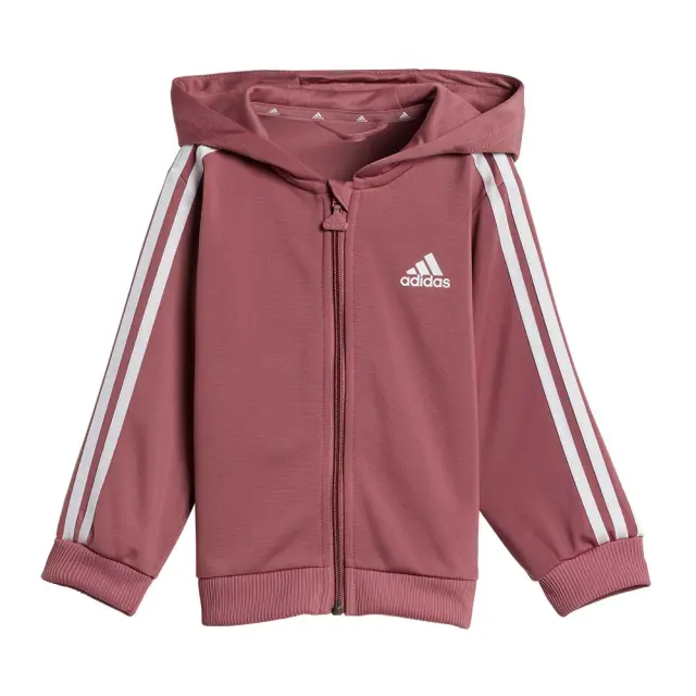 adidas Sportswear Unisex Infant's 3Stripes Shiny Track Set Ροζ IV7400 (adidas Sportswear) 2