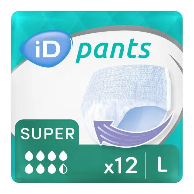 Πανα βρακακι id pants super νυχτος Large 12 τεμαχιων