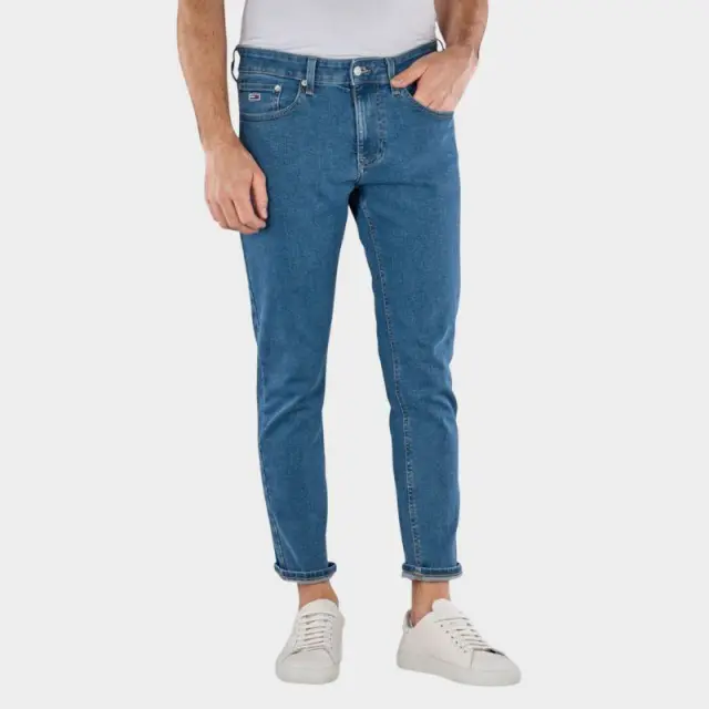 Tommy Hilfiger - Ανδρικό Jean Austin Slim Fit DM0DM21134-1A5 Μπλε - W31 L32