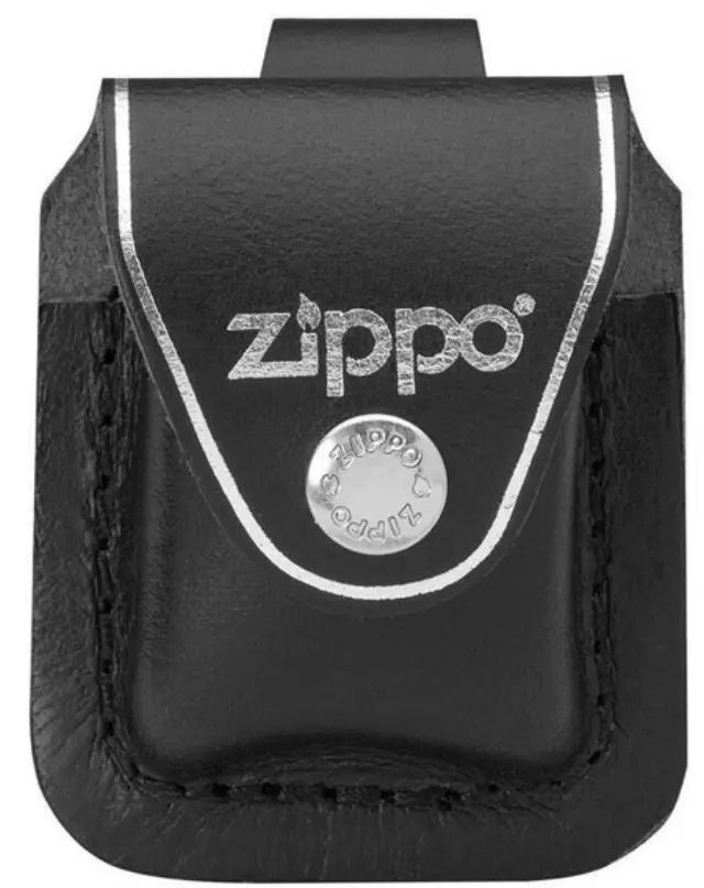 Zippo Δερμάτινη Θήκη Μαύρη - Μπαίνει στη Ζώνη LPLBK 2
