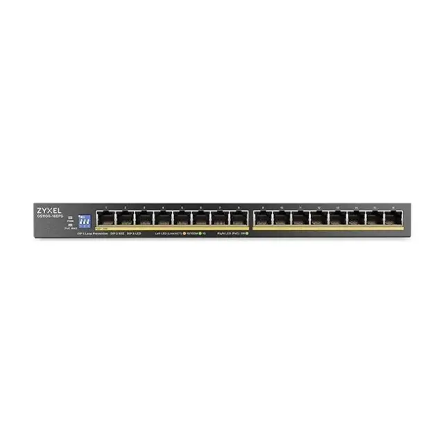 Zyxel Unmanaged Switch GS1100-16EPS-EU0101F 16port Gigabit (GS1100-16EPS-EU0101F)