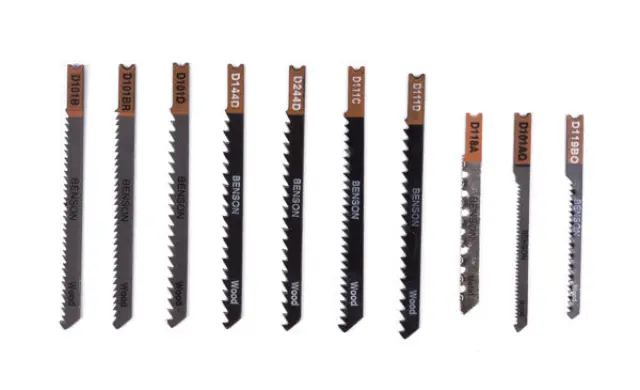 Jigsaw blades 10 pieces wood U-slot profi