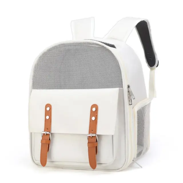 Backpack-Τσάντα Μεταφοράς Κατοικιδίων - ΛΕΥΚΟ