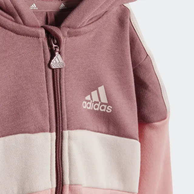adidas Sportswear Unisex Infant 3Stripes Tiberio Fleece Track Suit Set Ροζ IV7394 (adidas Sportswear) - 86 2
