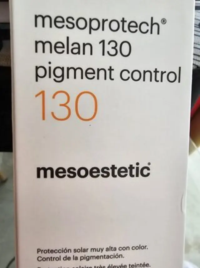 Mesoprotech Melan 130 Pigment Control - Αντηλιακή κρέμα SPF 50+ με χρώμα
