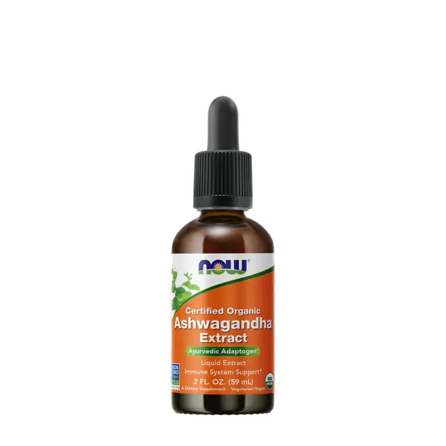 Now Foods Ashwagandha Extract Liquid, Organic