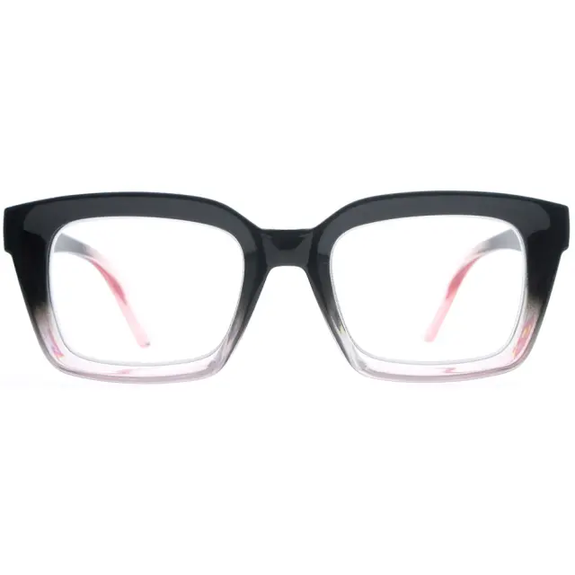 Frog Optical Γυαλιά Πρεσβυωπίας F380 σε Διχρωμία Μάυρο-Μωβ +3.00