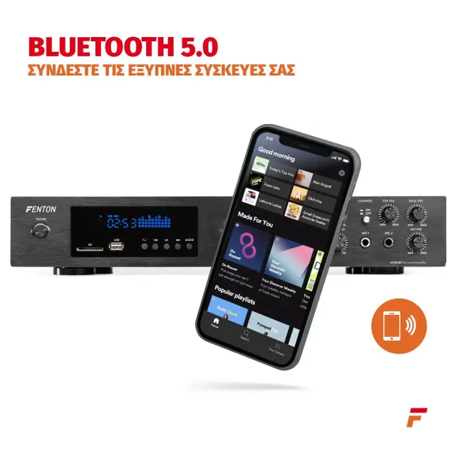 FENTON AV550BT ΕΝΙΣΧΥΤΗΣ 5.1 3