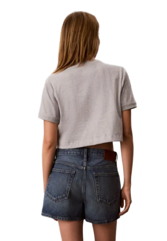 Calvin Klein γυναικείο κροπ t-shirt LV047G288G-1 2