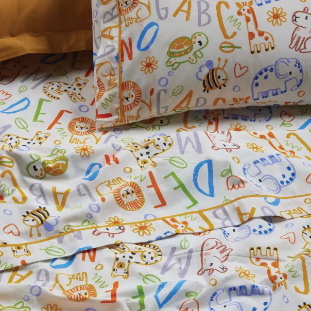 Σετ Παπλωματοθήκη 160x240 Μονή Kid Das Home 4970 Multicolor 70% Βαμβάκι-30% Πολυέστερ 2