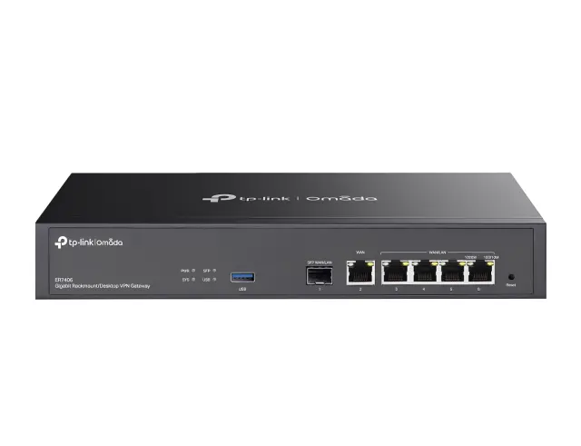 TP-LINK Omada Rackmount Desktop VPN Router ER7406 Gigabit (ER7406)