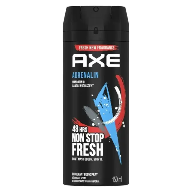 Axe Adrenaline Bodyspray Deodorant 150ml