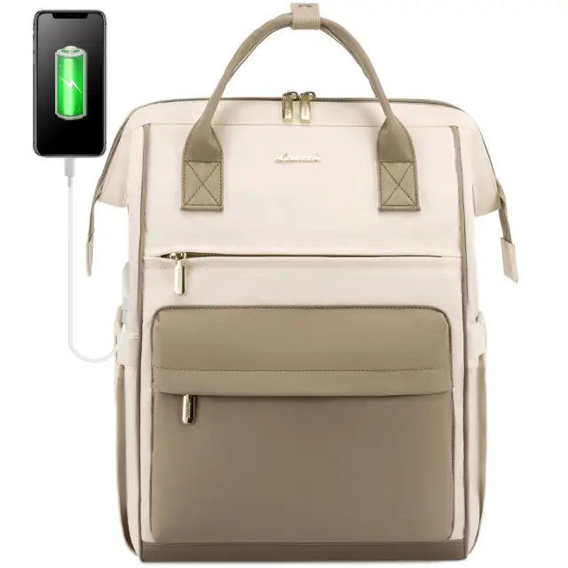 Σακίδιο Επαγγελματικό Γυναικείο Lovevook 15,6 MB2020 beige/khaki - One Size