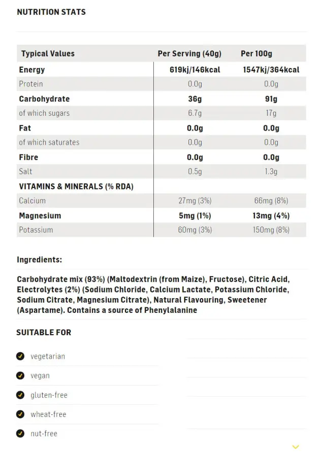 Science in Sport GO Electrolyte Powder Lemon Lime, 1600 g 2