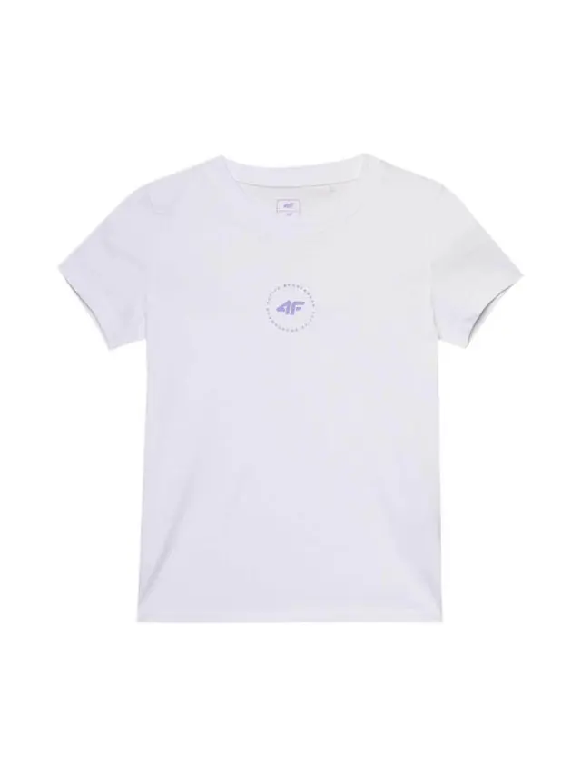 4F White T-shirt 4FJWSS24TTSHF1111-10S - 164