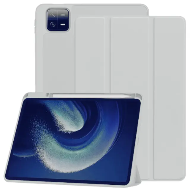 Techsuit - Flex Trifold - Xiaomi Pad 6 / Pad 6 Pro - Gray