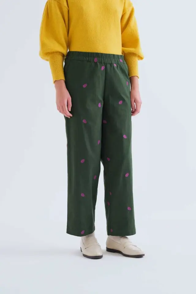 COMPANIA FANTASTICA TROUSER (63C/41018 GREEN) - M