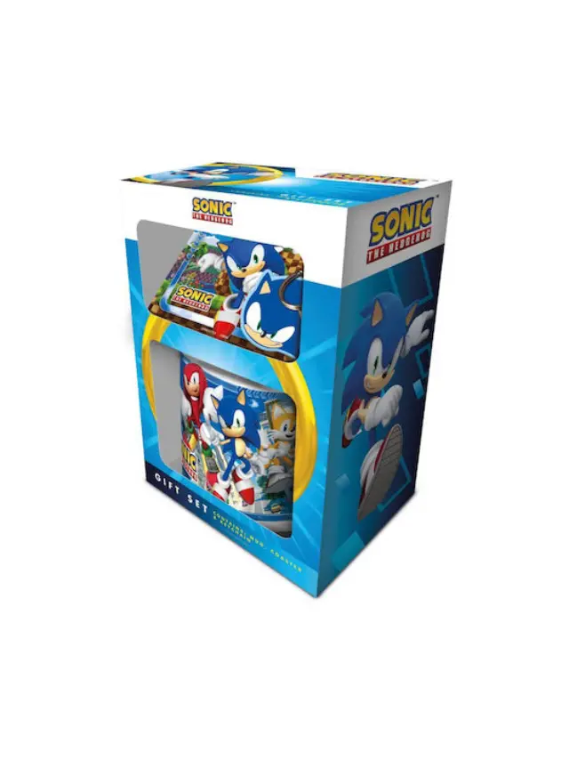 Sonic The Hedgehog Gift Set Κούπα Κεραμική 3τμχ