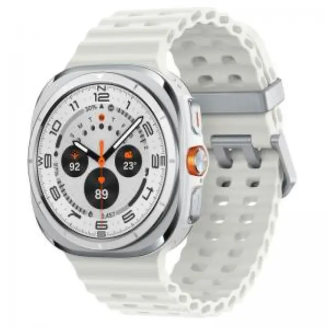 Smartwatch Samsung Galaxy Watch Ultra (2025) 47mm L705 LTE Titanium Λευκό N69303 2