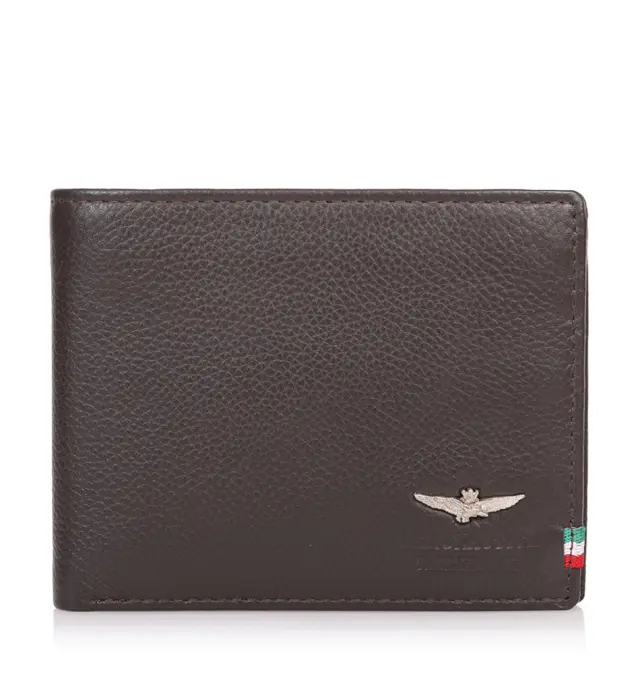 Πορτοφόλι AERONAUTICA MILITARE AM104 Καφέ