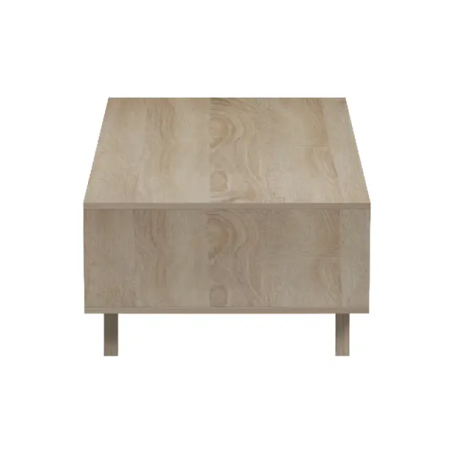 Τραπέζι σαλονιού Elonza pakoworld sonoma-ανθρακί 120x60x36εκ 3