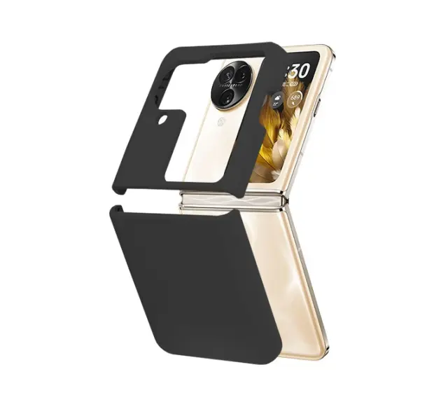 Techsuit®Soft Edge Θήκη για Oppo Find N3 Flip-Black
