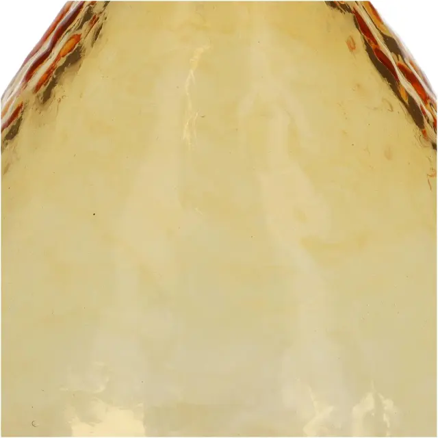 Βάζο Ώχρα Ανακυκλωμένο Γυαλί 15.2x15.2x25.4cm 3