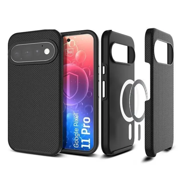 3mk Θήκη Κινητού Google Pixel 11 Pro Hardy Shockproof MagCase Black