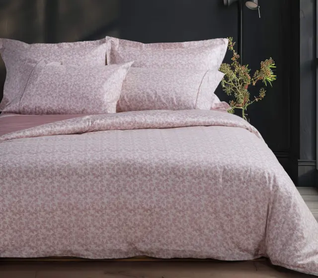 ΣΕΤ ΣΕΝΤΟΝΙΑ ΒΑΜΒΑΚΟΣΑΤΕΝ KING SIZE ELEMENTS-ELAISA 270X280 NEF-NEF HOMEWARE ROSE