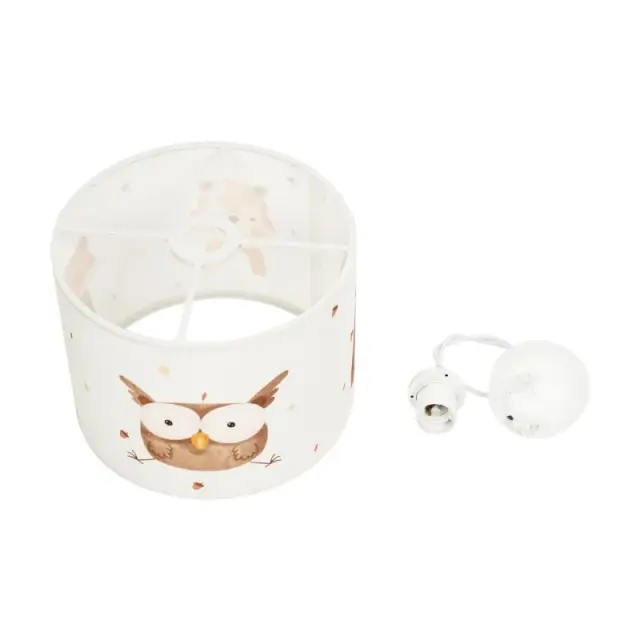Παιδικό κρεμαστό φωτιστικό OWL 28cm GLOBOSTAR E27 Πολύχρωμο 3