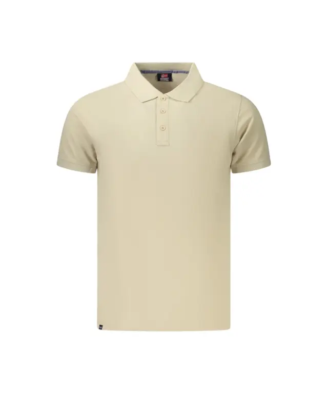 Norway Nautical School - Ανδρική Κοντομάνικη Μπλούζα Polo 868869-BEIGE Μπεζ 3