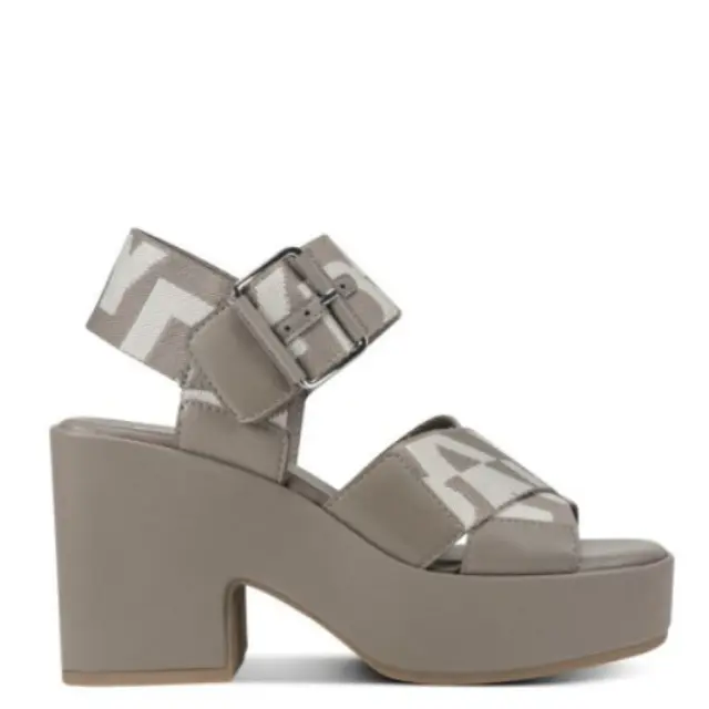 Γυναικεία Πέδιλα DKNY Makario K2677443-Mink/Natural Πούρο - 38