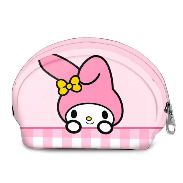 Πορτοφόλι Hello Kitty MY MELODY Pink Casual Oval Coin Purse 07703