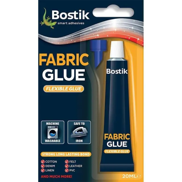 ΚΟΛΛΑ ΥΦΑΣΜΑΤΩΝ ΜΕ ΒΑΣΗ ΦΥΣΙΚΟ ΛΑΤΕΞ BOSTIK FABRIC GLUE 20ML 30614658