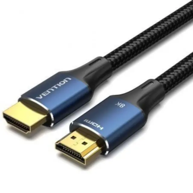 VENTION 6.5mm Male to Male Audio Cable 1.5M Black (BAABG) (VENBAABG)