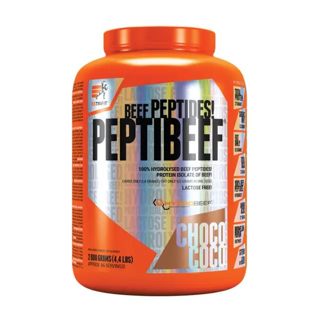 Extrifit Peptibeef chocolate-coconut, 2000-g