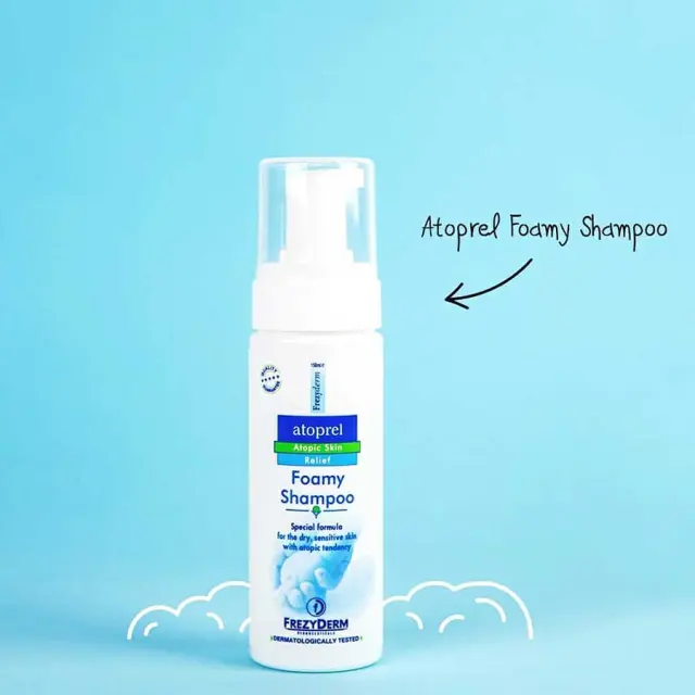 Frezyderm Atoprel Foamy Shampoo 150ml 2